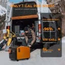 Sunster 8KW dieselvarmer luftvarmer 12V, bærbar kabinevarmer med LCD-skærm og fjernbetjening til bil, lastbil, autocamper