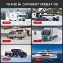 Sunster 8KW Dieselvärmare 230V, 12V/24V, med Bluetooth-anslutning, LCD och fjärrkontroll, Effektiv Värme, Låg Ljudnivå, WEBASTO