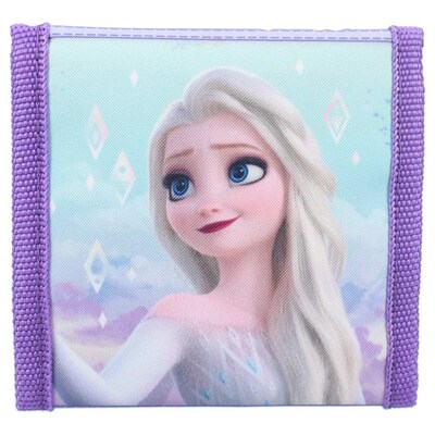 Lompakko Wallet 10x10cm 3461 Disney Frost Frozen Elsa Lila