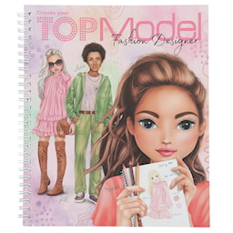 TOP Model TopModel Askartelukirja Fashion Design Hayden