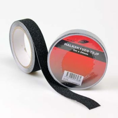 HTM Koti Teippi Liukueste 5m pitkä, 24mm leveä musta HTM Koti Teippi Liukueste 5m pitkä, 24mm leveä musta
