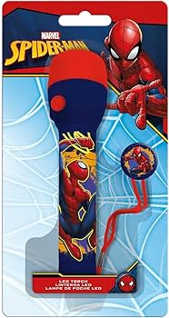 Marvel Spiderman Hämähäkkimies 50039 Taskulamppu LED Jumbo