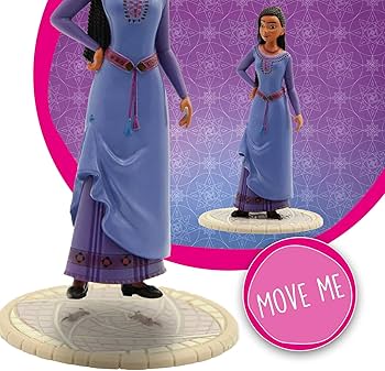 Bullyland WD Figur Figurer Disney Wish Ønske ASHA Lilla
