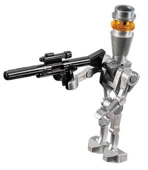 Lego Star Wars Figurer -2st Assassin Droid Silver STW1-4 rest 10