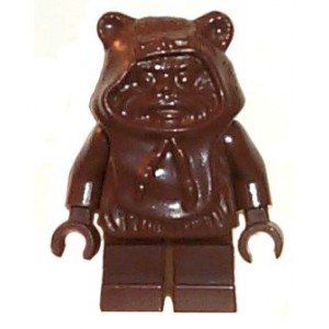 Lego Hahmot Star Wars Ewok Wicket klassinen ruskea LF50-16