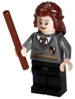 Lego Hahmot Harry Potter Hermione tummanharmaa 2010 LF2-22