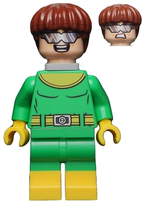 Lego-hahmo Superheroes Spiderman Doc Ock Vihreä Keltainen LF50-10