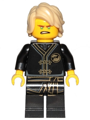 LEGO Ninjago Hahmo Lloyd Musta Wu-Cru Harjoitusasu LF51-55