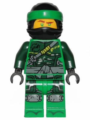 LEGO Ninjago Figur Lloyd - Hunted Green Wrap NJO3-20A rest 14
