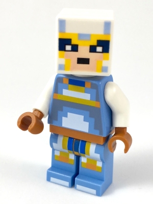 Lego aito hahmo Minecraft Skull Arena Player 2 Sininen LF26-3