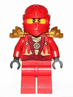 LEGO Ninjago Hahmo - Kai Rebooted haarniskalla BL1-4