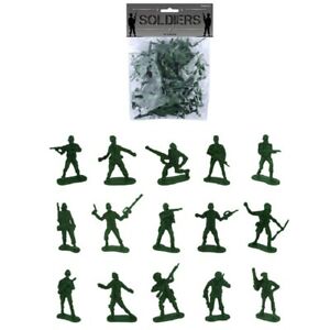 Leksaker PK Henbrandt Set Militärsats 50st krigare Soldater Mili
