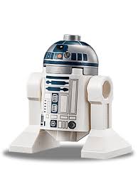 Lego Figurer Disney Star Wars R2D2 - R2-D2 Metallic top LF51-72