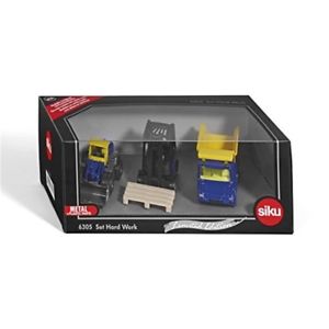 Biler Biler SIKU Micki Metal 3-pak Hard Work Sæt Gravemaskine 630