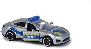 PGP Majorette Cars bilar 7cm Metall Porsche Panamera Turbo Polic