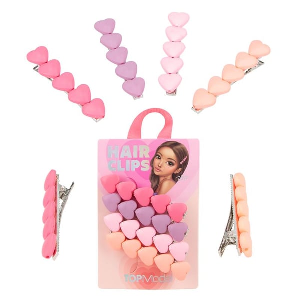Top Model TopModel Pyssel make up spänne Hårspänne Hair Clips 4-