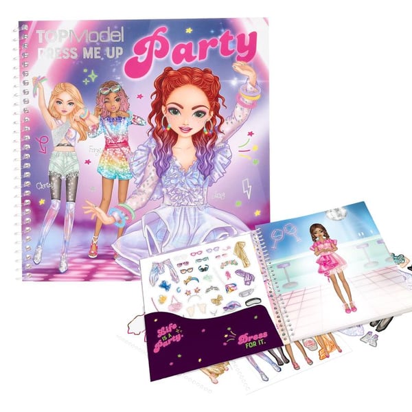 Legetøj Top Model Topmodel Hobbybog Dress me up PARTY Lexy