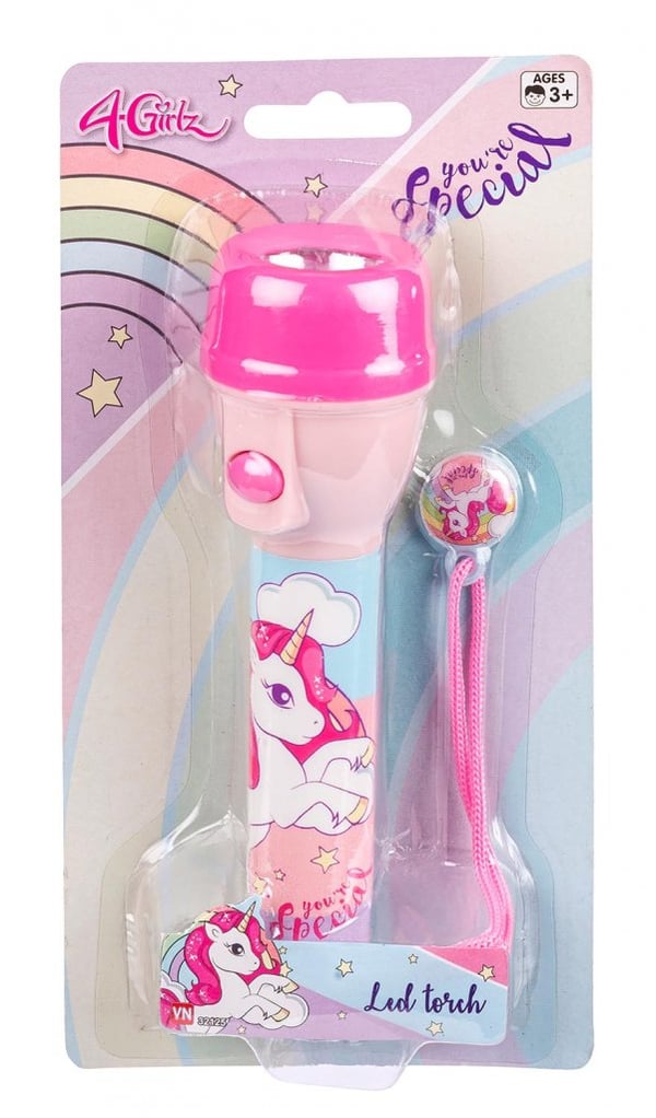 VN 32125 Lelut Taskulamppu LED 15cm 4girls UNICORN R