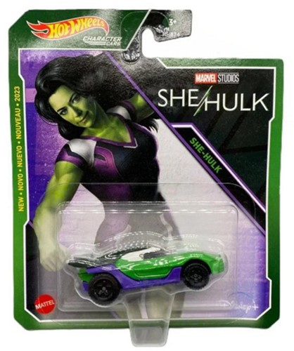 Legetøj Hot Wheels Biler metal 7cm Marvel HHB74 SHE Hulk