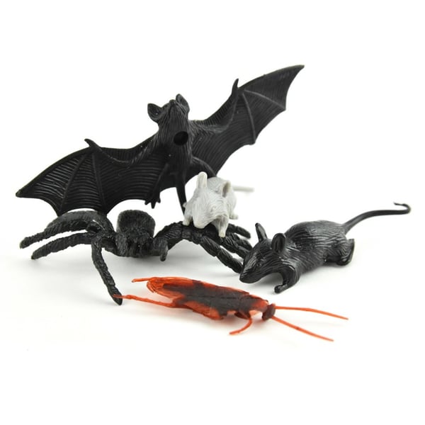 Legetøj 41324 5 stk. Smådyr Skræmmende Dyr Happy Halloween Legetøj 41324 5 stk. Smådyr Skræmmende Dyr Happy Halloween