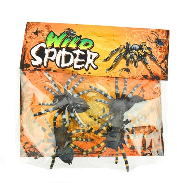 Robetoy 41332 4 stk TARANTELLA SPIDER Edderkopper 8cm