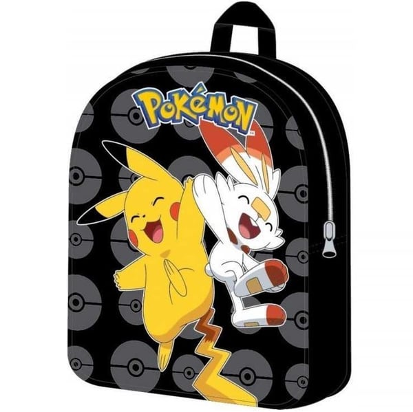 Pokemon Pikachu Iso Koululaukku Reppu 0734 Musta 40x3