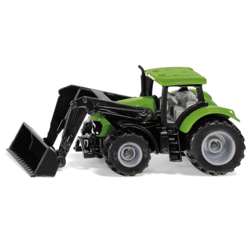 Autot Cars SIKU Micki Traktori 1394 Deutz Fahr Etukuormaaja Vihreä