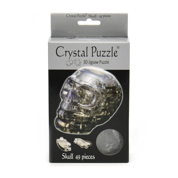 Robetoy Crystal Puzzle Palapeli 3D Kallo Musta 48 palaa