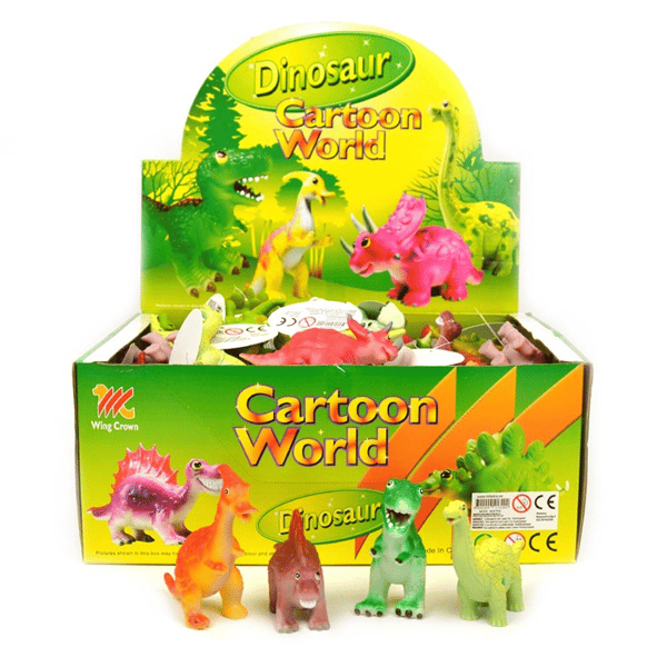 Lelut Hahmot Eläimet 41620 Dino Dinosaurukset Pehmeät SOFT 6kpl Dinosa