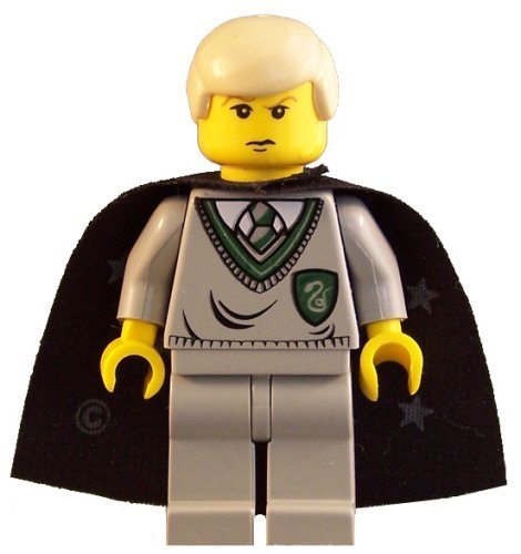 Lego Hahmot Harry Potter Draco Malfoy Harmaa klassikko LF2-23