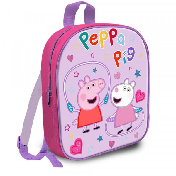 Gurli Gris Peppa Pig 00002 Rygsæk Pink 30cm