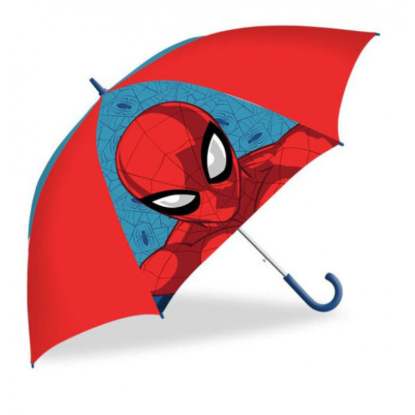 Marvel Spiderman Hämähäkkimies Sateenvarjo Punainen Pää 15987