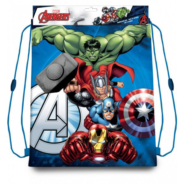 Marvel Avengers Hulk Hulk 16020 Voimistelupussi Voimapussi Voimistelukassi