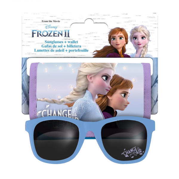 ZTR Lasten Lompakko & Aurinkolasit Lapset Disney Frozen Violetti & L
