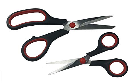 Hjemmet Køkken Tilbehør Saks 2-pak husholdningssakse 20cm & 14cm Hjemmet Køkken Tilbehør Saks 2-pak husholdningssakse 20cm & 14cm