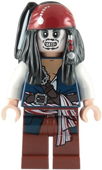 Lego Figuuri Pirates Of The Caribbean Jack Sparrow Skeleton LF20-1