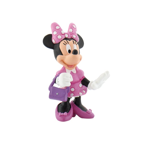 Micki Bullyland WD Figur Disney Kalle Anka - Mimmi Pigg med väsk