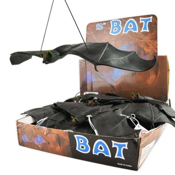 Lelut Eläimet 41316 Lepakko BAT 30cm Musta