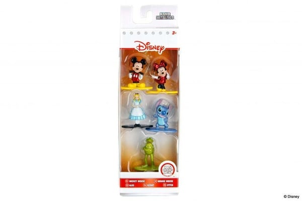 Lelut Hahmot Nanohahmot metalli Disney Mikki Minni ym. 5-pakkaus