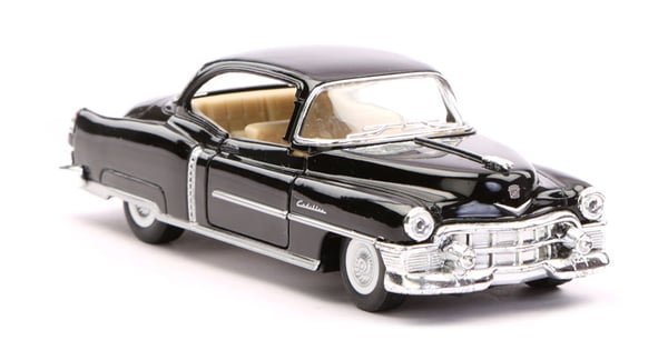 Robetoy Biler Cars 61161 13cm metal 1:36 Cadillac 1953 Sort