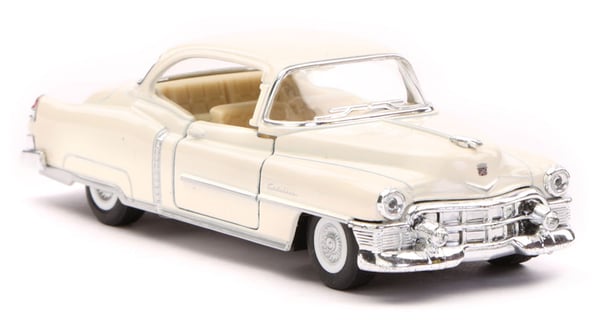Robetoy Autot Cars 61161 13cm metalli 1:36 Cadillac 1953 Valkoinen