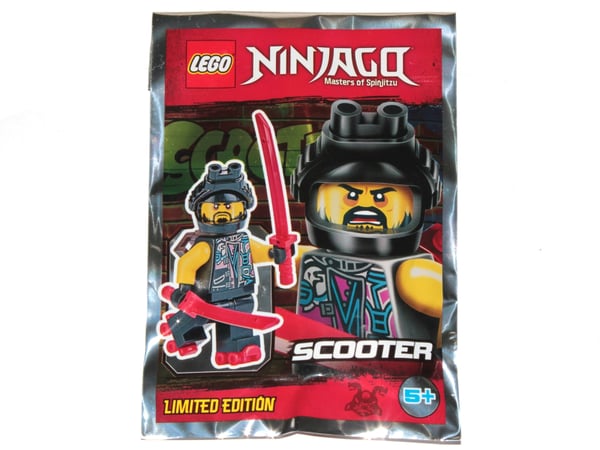 LEGO Ninjago Hahmo - Skootteri 891836 Rajoitettu erä FP jäljellä 11