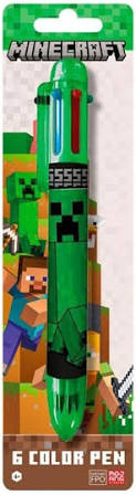 MINECRAFT Askartelu Mustekynä 6 väriä COLOR PEN