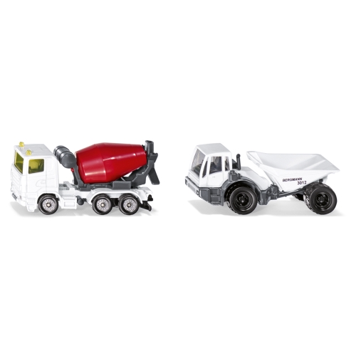 Legetøjsbiler Biler Cars SIKU Micki Construction Set hvid 1692