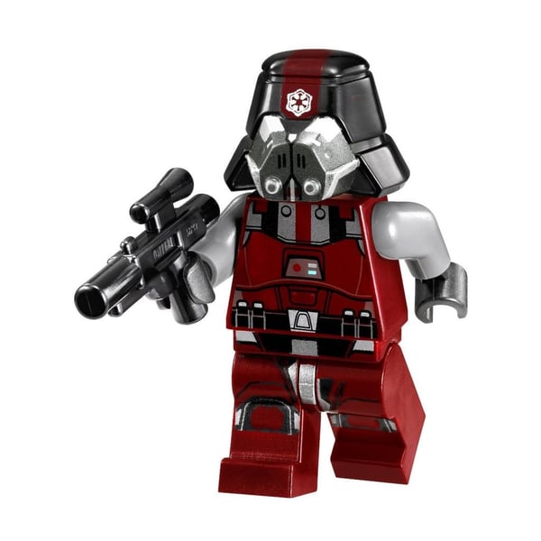 Lego star wars Figur Sith Trooper Röd 75001 LF52-6