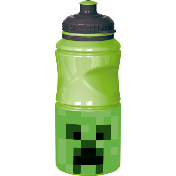 Minecraft Creeper Vandflaske Drikkeflaske Sport 38cl 0455 Lime