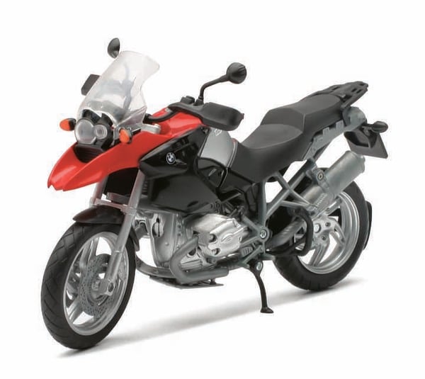 VN Leksaker Moottoripyörä Mc 17 cm BMW Musta/Hopea 1:12 rest 99