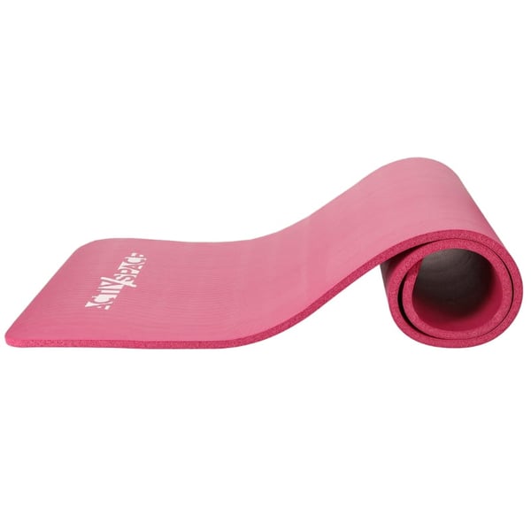 Paksu NBR-jumppamatto 1,5 cm - pinkki