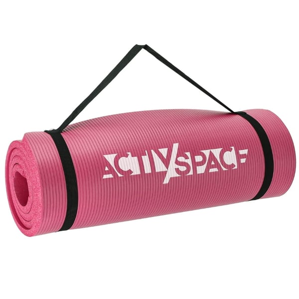 Paksu NBR-jumppamatto 1,5 cm - pinkki