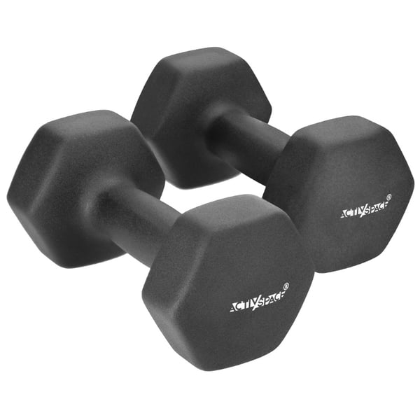 KÄSIPAINOT 2x6kg harjoituksiin - neopreenipainot
